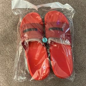Diamond Supply Co. Red Slides